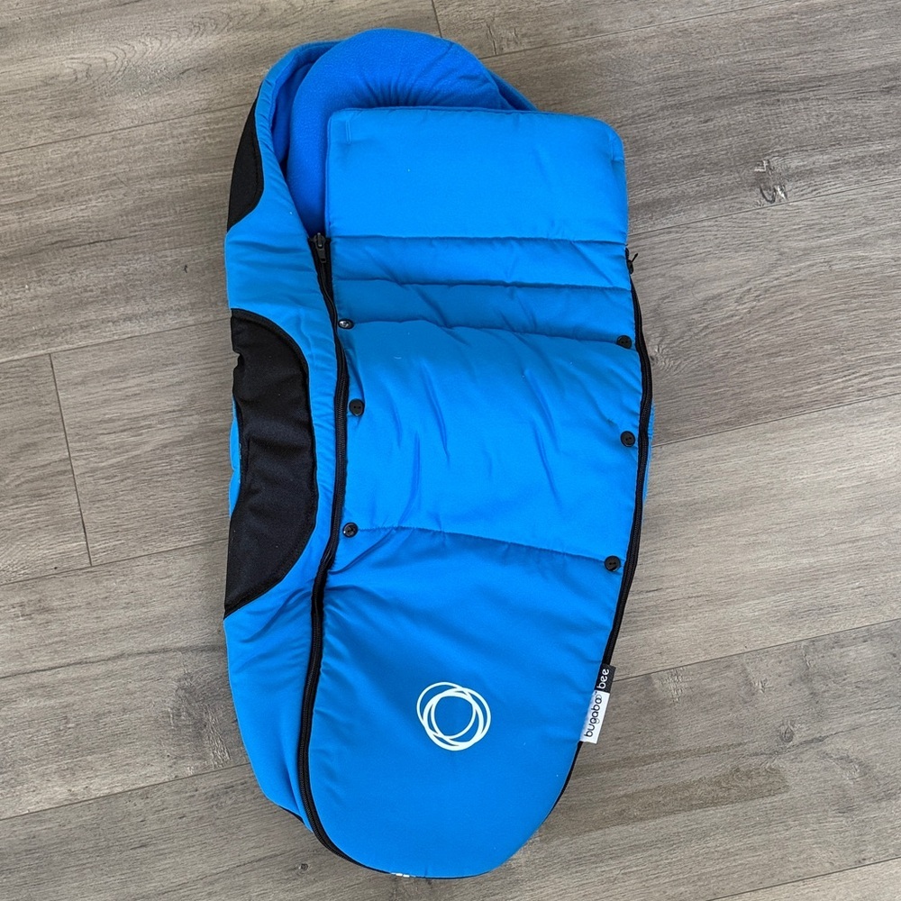 Bugaboo bee cocoon Blue Baby Stroller Footmuff